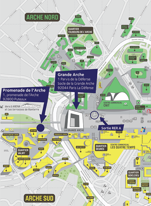 Résultat de recherche d'images pour "ieseg campus grande arche"