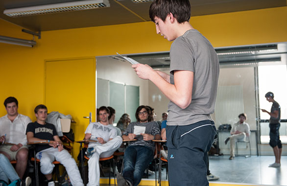 Etudiants en cours de Développement Personnel