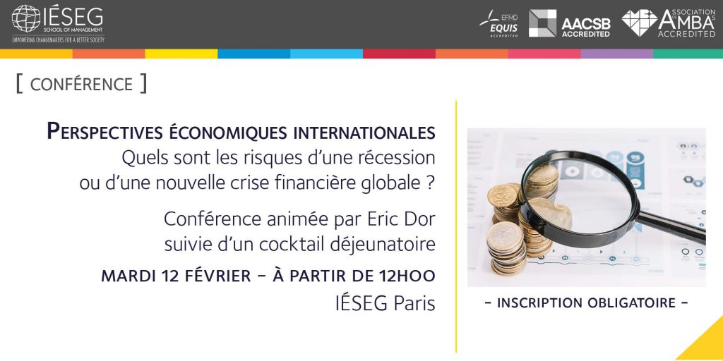 Conférence Eric Dor - Paris