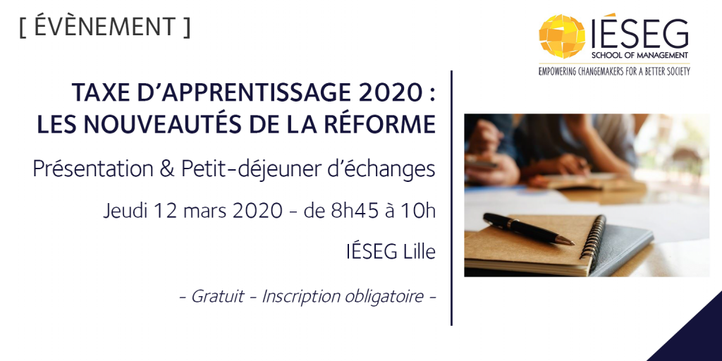 2020 mars_PDej Taxe apprentissage _Lille