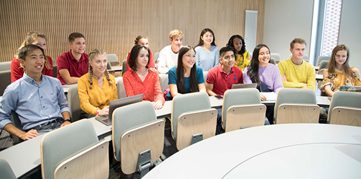 Students in classroom