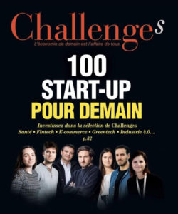 Magazine Challenges "100 start-up pour demain"