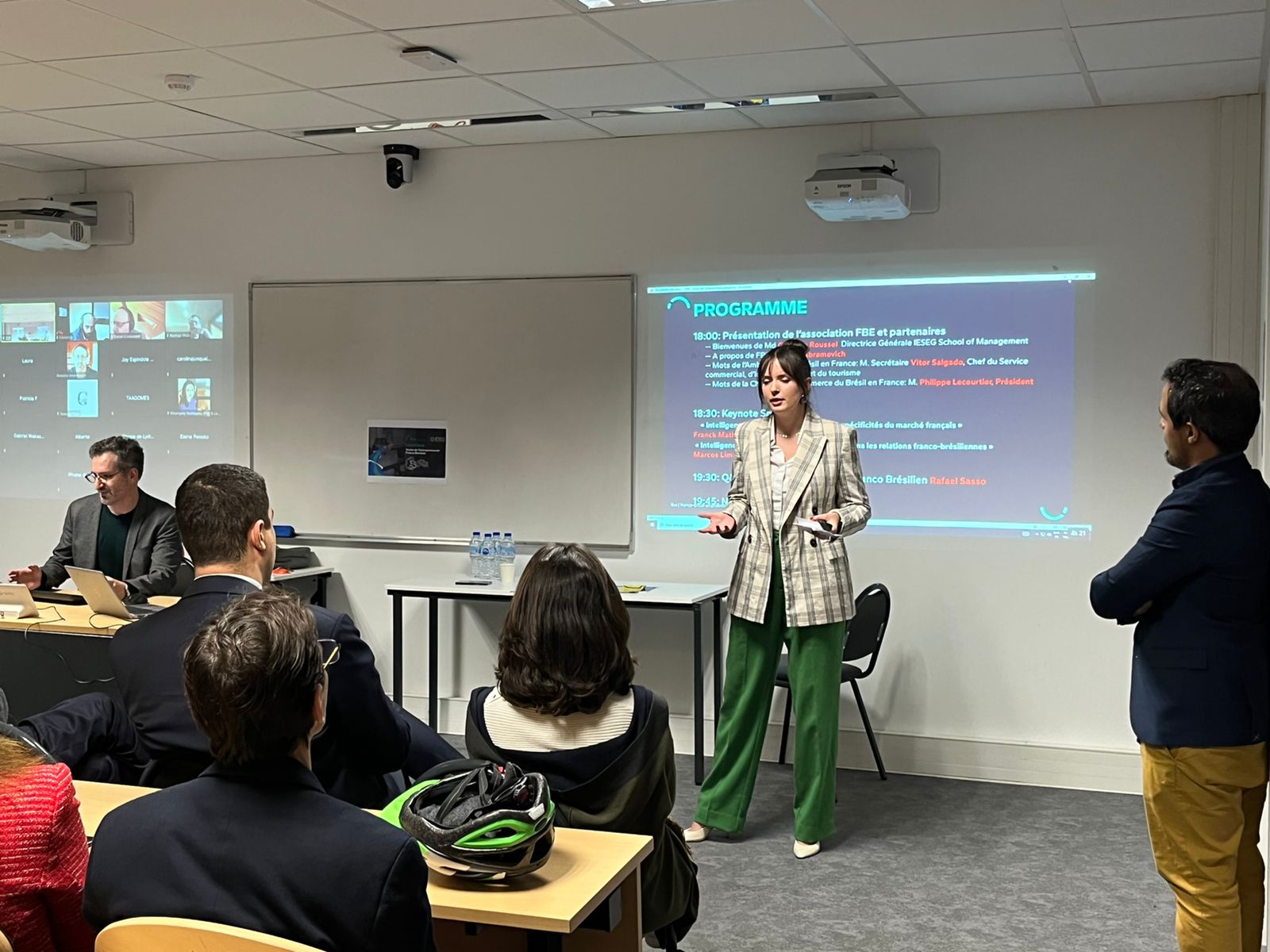 Franco-Brazilian business: a conference to connect entrepreneurs - IÉSEG