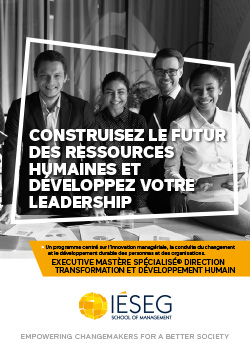 Brochure - Executive Mastère Spécialisé® Direction Transformation et Développement Humain