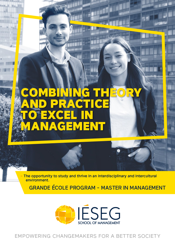 Brochure Master in Management Grande École Program