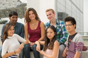 students at IÉSEG (copyright B.Grossman)